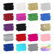 Charger l'image dans la galerie, Transfert Thermocollant pour textile. Motif 6 Lèvres Bisous Bouches + 14 Petits Coeurs Pailletés ou Unis Patch écusson en flex thermocollant pour tissus