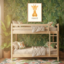 Charger l'image dans la galerie, Affiche Émotion Enfant – Fierté | Girafe Douce & Encourageante | Kit Digital Montessori