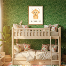 Charger l'image dans la galerie, Affiche Émotion Enfant – Surprise | Petit Singe Expressif & Curieux | Kit Digital Montessori