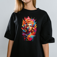 Charger l&#39;image dans la galerie, T-shirt Femme Art graphique coloré n°14

