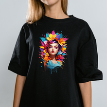 Charger l&#39;image dans la galerie, T-shirt Femme Art graphique coloré n°25
