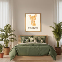 Charger l'image dans la galerie, Affiche Émotion Enfant – Timidité | Biche Douce &amp; Apaisante | Kit Digital Montessori
