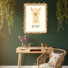 Charger l'image dans la galerie, Affiche Émotion Enfant – Joie | Lama Lumineux &amp; Positif | Kit Digital Montessori
