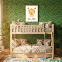 Charger l'image dans la galerie, Affiche Émotion Enfant – Colère | Lionceau Doux &amp; Expressif | Kit Digital Montessori
