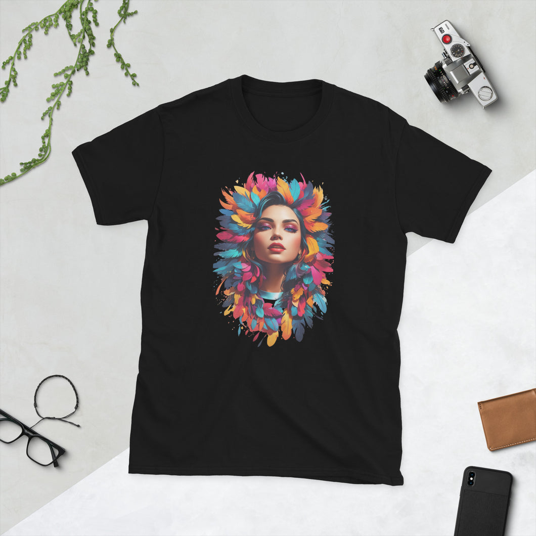 T-shirt Femme Art graphique coloré n°7