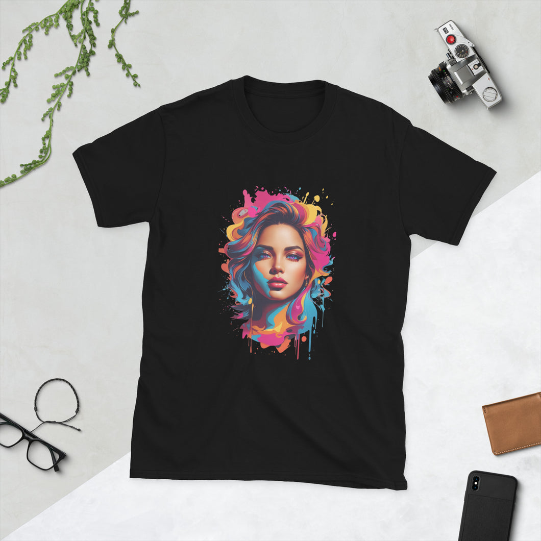T-shirt Femme Art graphique coloré n°8
