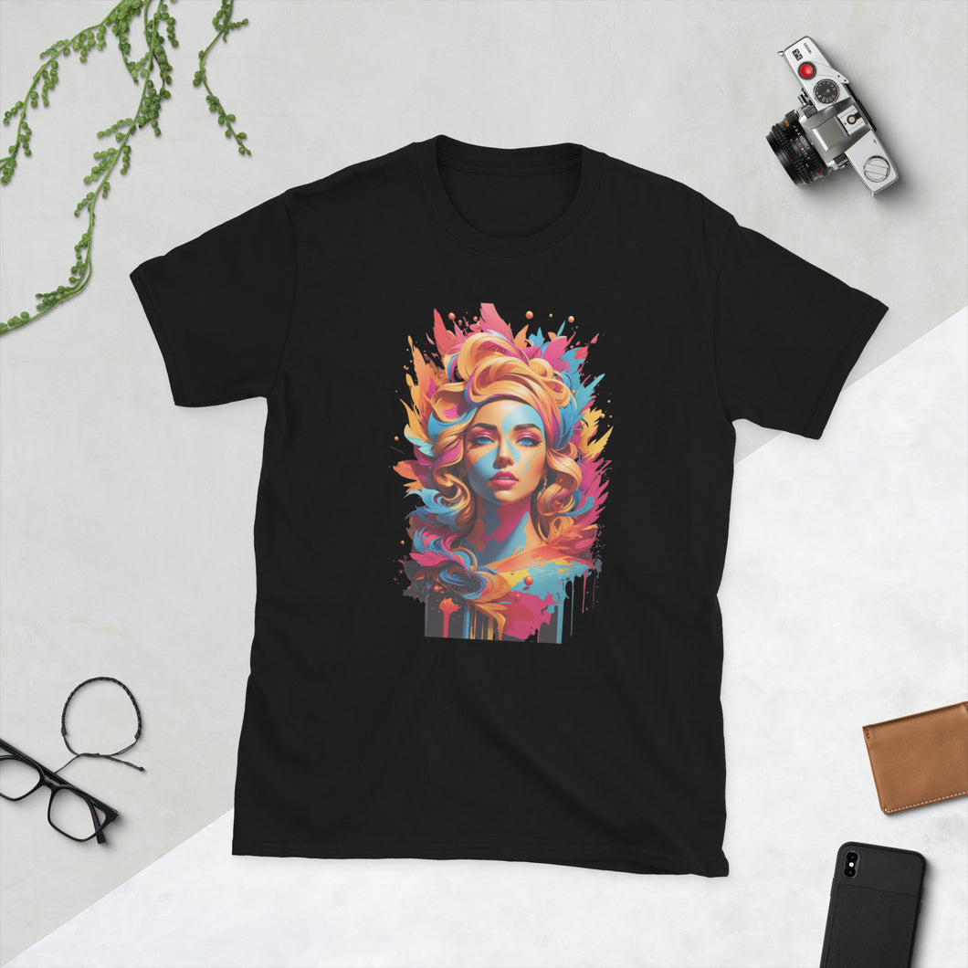 T-shirt Femme Art graphique coloré n°14