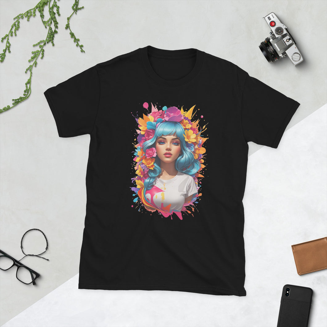 T-shirt Femme Art graphique coloré n°18