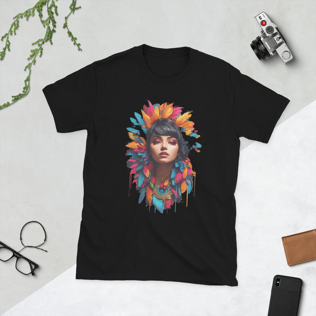 T-shirt Femme Art graphique coloré n°19