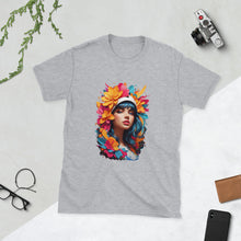 Charger l&#39;image dans la galerie, T-shirt Femme Art graphique coloré n°16
